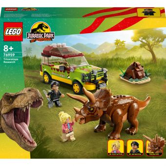 LEGO Jurassic World - Triceratops-forskning 76959