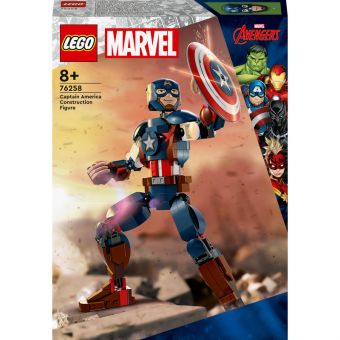 LEGO Super Heroes - Byggbar figur av Captain America 76258