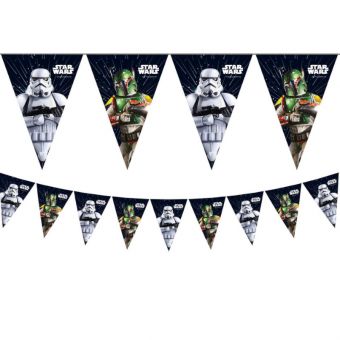 Star Wars Banner m/ 9 flagg