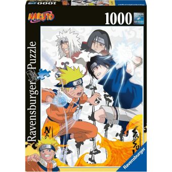 Ravensburger Puslespill 1000 Brikker - Naruto vs. Sasuke