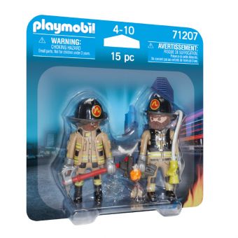 Playmobil Figur DuoPack - Brannmenn 71207