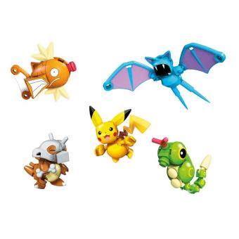 MEGA Pokémon Byggesett 118 Deler - Pokémon m/ pokéballer
