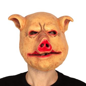 Halloween Maske Voksen - Pig Man 2023