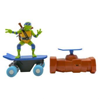 Turtles Mutant Mayhem Radiostyrt Skateboard - Leonardo