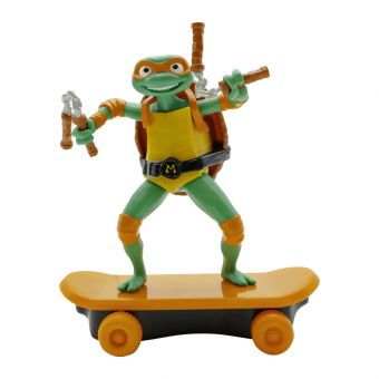 Turtles Mutant Mayhem Sewer Shredders Figur - Michelangelo