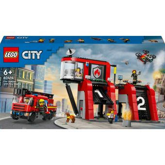 LEGO City - Brannstasjon med brannbil 60414