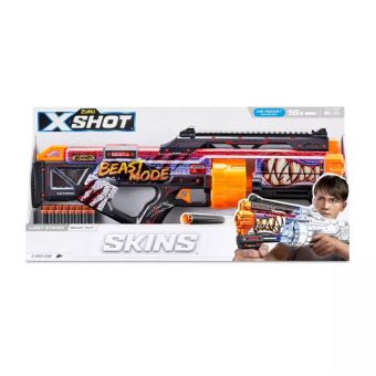 X-Shot Skins Last Stand Blaster m/ 16 skumpiler - Beast Out