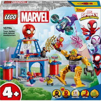 LEGO Marvel Spidey - Team Edderkoppens spindelvev-hovedkvarter 10794