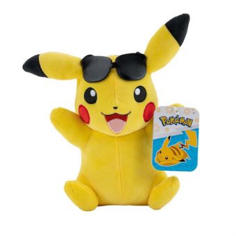 Pokémon Plysjbamse - Pikachu m/ solbriller
