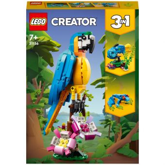 LEGO Creator - Eksotisk papegøye 31136