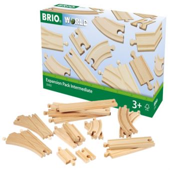 BRIO World Skinnesett 16 deler Middels 33402