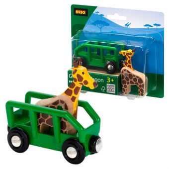 BRIO Giraff og vogn 33724