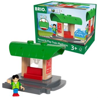 BRIO World Togplattform med inn- og avspilling 33840