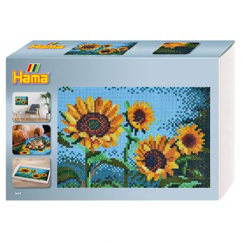 Hama Midi Art - Solsikker 10000 perler