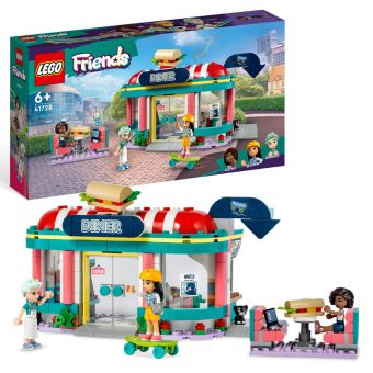LEGO Friends - Diner i sentrum av Heartlake 41728