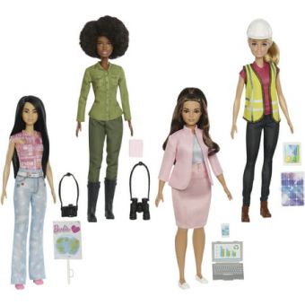 Barbie dukkesett med tilbehør - Eco-Leadership Team