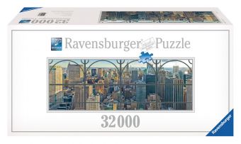 Ravensburger Puslespill 32000 Brikker - New York fra balkongen