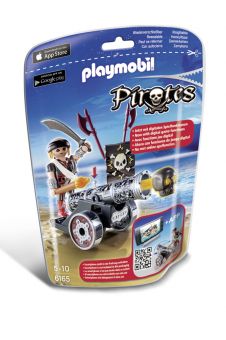 Playmobil Pirates - Pirat med Svart Kanon 6165