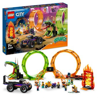LEGO City - Stuntarena med to looper 60339