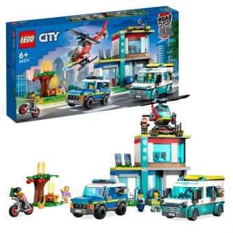 LEGO City - Base for utrykningskjøretøy 60371