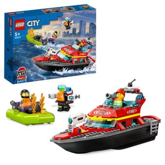 LEGO City - Brannvesenets redningsbåt 60373