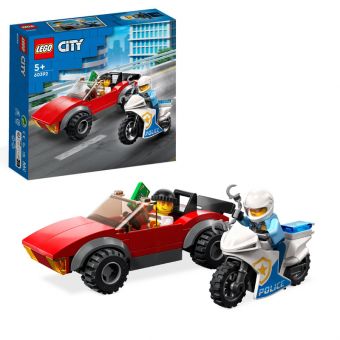 LEGO City - Politimotorsykkel på biljakt 60392