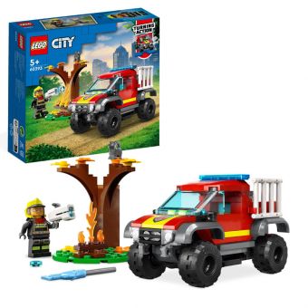 LEGO City - Brannvesenets firehjulstrekker 60393