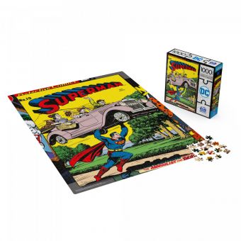 Puslespill DC Comic Cover 1000 Brikker - Supermann