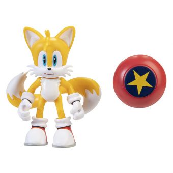 Sonic the Hedgehog figur 10 cm med tilbehør - Tails