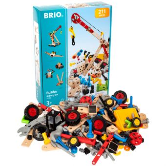 BRIO Builder Aktivitets Byggesett 211 deler 34588