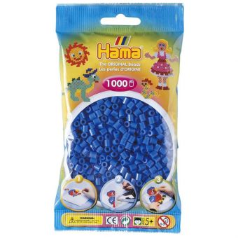 Hama Midi 1000 Perler - Blå 09