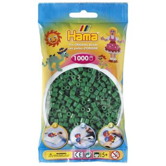 Hama Midi 1000 Perler - Grønn 10
