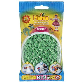 Hama Midi 1000 perler - Lys Grønn  11