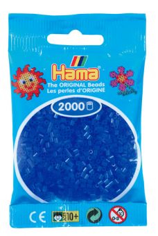 Hama Mini 2000 perler Neon Blå 36