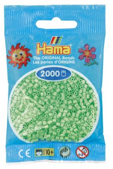 Hama Mini 2000 Perler - Pastell Grønn 47