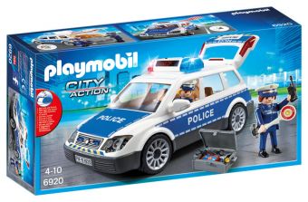 Playmobil City Action - Patruljebil med lys og lyd 6920