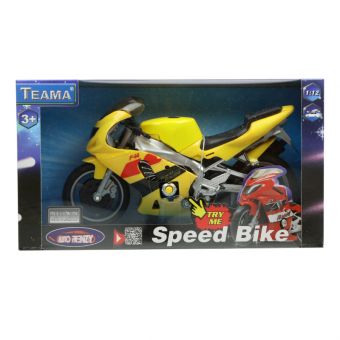 Teama Speed Motorsykkel - Gul 1:12