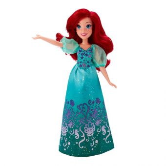 Disney Prinsesse Royal Shimmer dukke 29 cm - Ariel mørk kjole