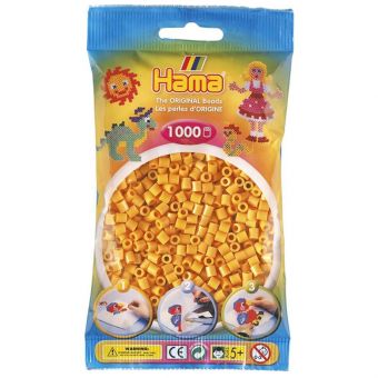 Hama Midi 1000 perler - Teddybjørn brun 60