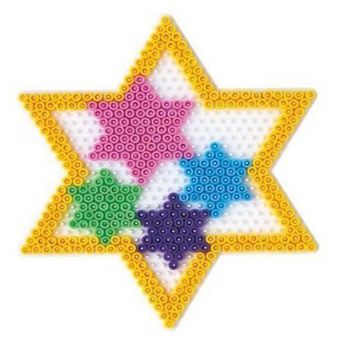 Hama Midi Perlebrett - Stor Stjerne