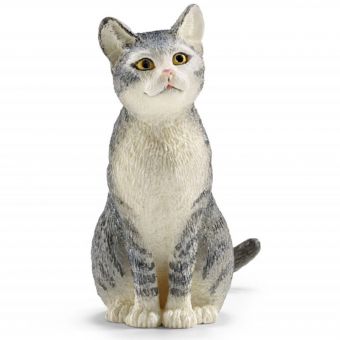 Schleich Farm World figur - Katt sittende