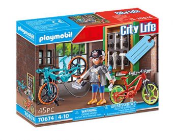 Playmobil City Life Gavesett - Sykkelverksted 70674