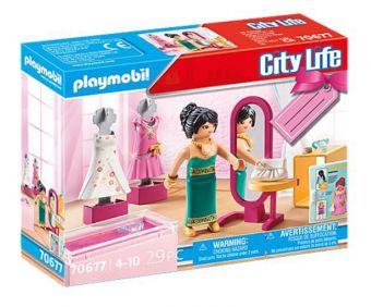 Playmobil City Life Gavesett - Festlig Motebutikk 70677