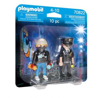 Playmobil DuoPack - Politimann og Tagger