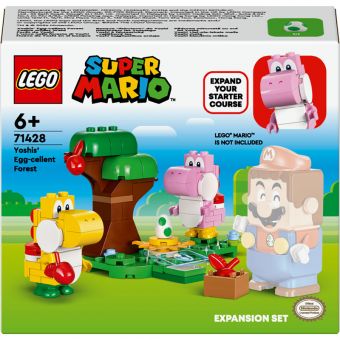 LEGO Super Mario - Ekstrabanesettet Yoshis egg-stravagante skog 71428