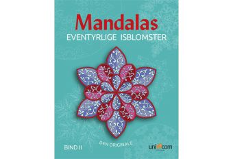 Mandalas malebok- Isblomster 2