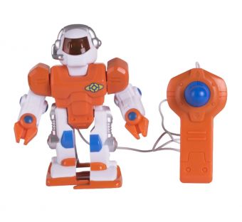 Keenway Radiostyrt Robot oransje med lyd og lys