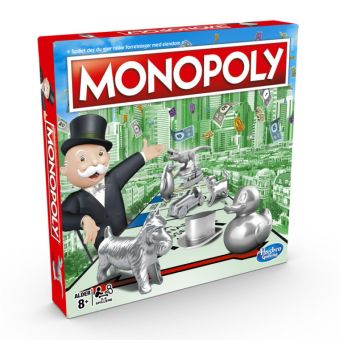 Monopol Klassisk med nye spillbrikker