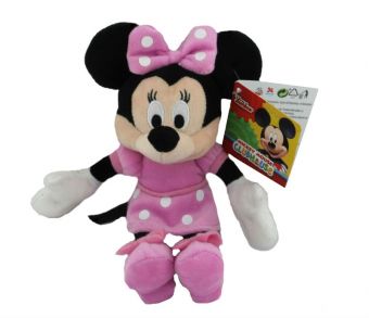 Disney Mikke Mus Klubbhus Plysjbamse 20cm - Minnie
