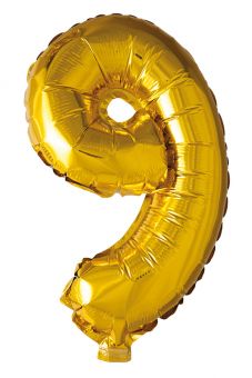 Folie ballong Gull 41 cm - Tallet 9